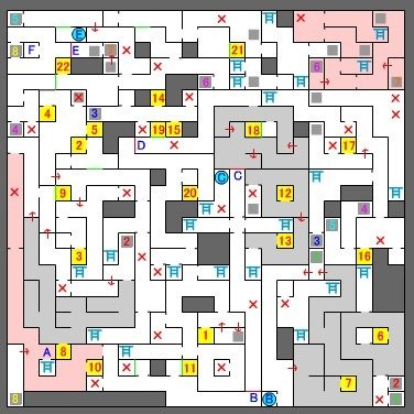 スカフォード 地下１階